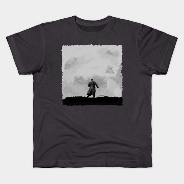 39 Steps illustration by Burro Kids T-Shirt by burrotees